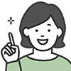 嬉しそうな女性