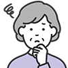 困る女性
