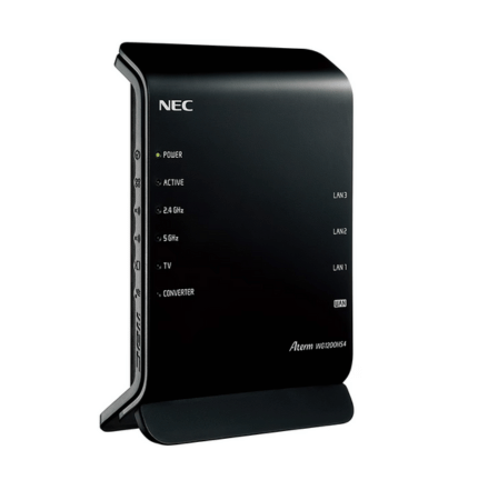 NEC WiFiルーター PA-WG1200HS4