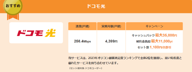 回線診断の結果表示