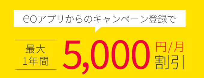 eo光シンプルプランキャンペーン