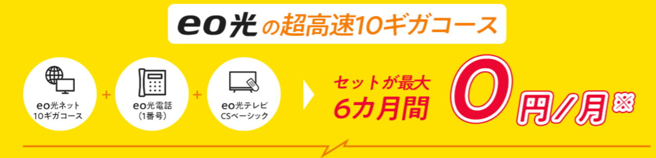 eo光10ギガコースキャンペーン