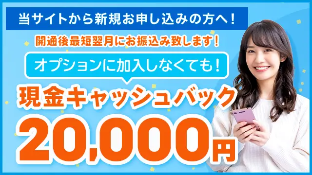 NEXTのメガ・エッグのキャンペーンは翌月にキャッシュバックがもらえる