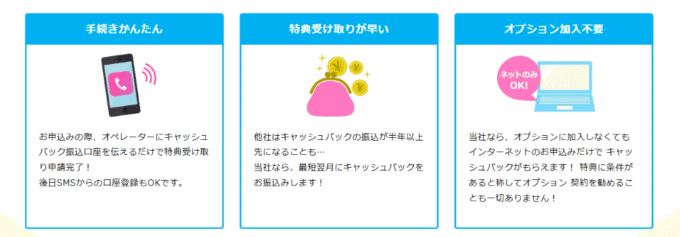 ピカラ光をNEXT経由で申し込むと手続きが簡単