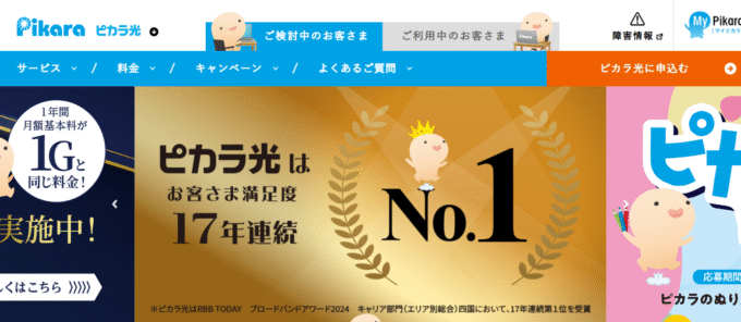 ピカラ光公式サイト