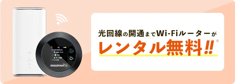 開通前レンタルの詳細イメージ