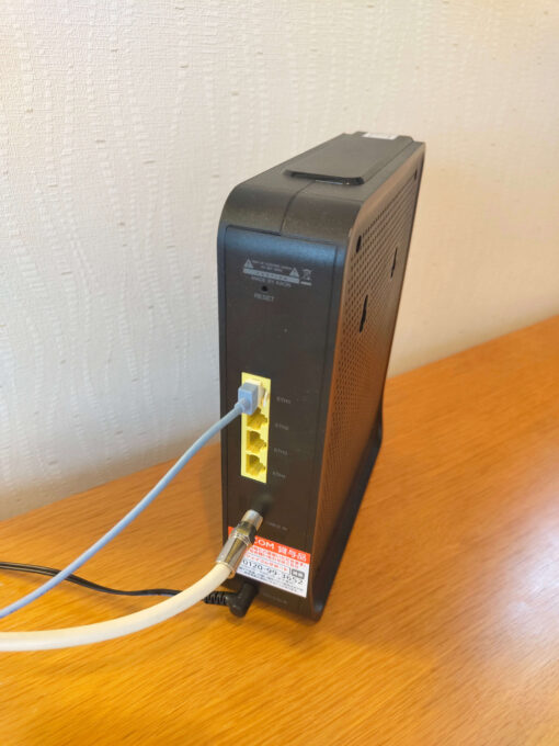 ルーター　有線接続方法